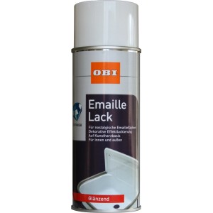 OBI Emajl lak v spreju beli sijajni 400 ml
