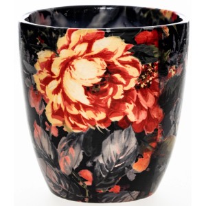 Orbis Keramični lonec Nova črn s potonikami 13 cm