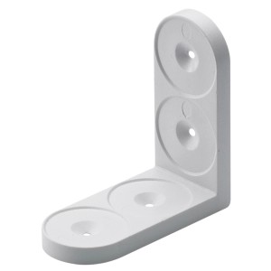 Hettich Plastični kotnik Bela