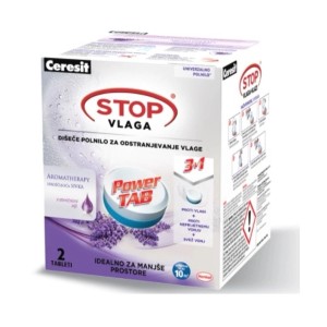 Ceresit Polnilo 3v1 Stop vlaga za aparat Pearl z vonjem sivke 2 kosa