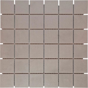Keramična mozaična ploščica nedrseča svetlo siva 30 cm x 30 cm