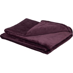 Odeja iz flisa Blush Bordeaux Temno vijolična 150 cm x 200 cm