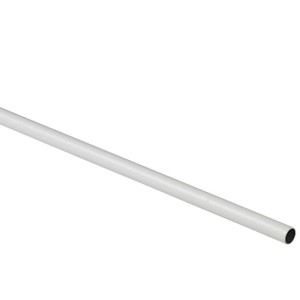 Hettich Palica za omaro okrogla Ø 20 mm x 600 mm jeklo bela