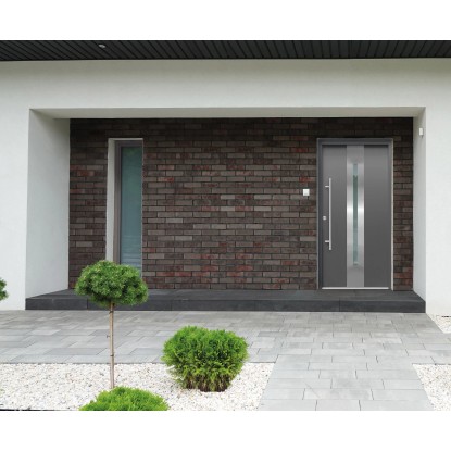 Splendoor Vhodna vrata ThermoSpace Dallas 110 cm x 210 cm antracit tečaj levo