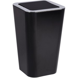 Wenko Koš z nihajnim pokrovom Candy Black 6 l