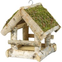 Ptičja hišica Strešica iz mahu 19 cm x 19 cm