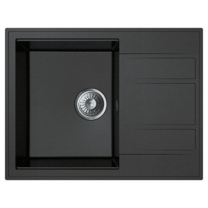 Miló Vgradno korito Granitni kompozit Grafit 65 x 50 x 21,5 cm