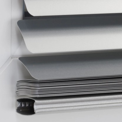 Aluminijasta žaluzija Burgos 80 cm x 160 cm srebrna