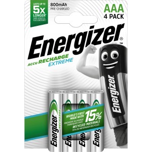 Energizer NiMH Baterija Extreme Micro (AAA) 800 mAh 4 kosi