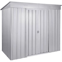 Globel kovinska lopa Skillion 84 Š x G: 234 cm x 113 cm Srebrna metallic
