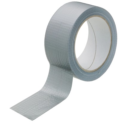 LUX-TOOLS Lepilni trak ojačan Universal srebrni 25 m x 50 mm