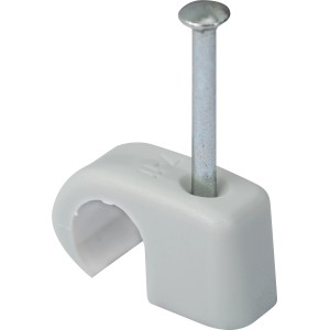 OBI Objemke za kable Ø 7 mm - Ø 11 mm 40 kosov Sive