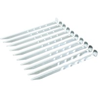 Šotorski klini zaviti pocinkani 230 mm 10 kosov