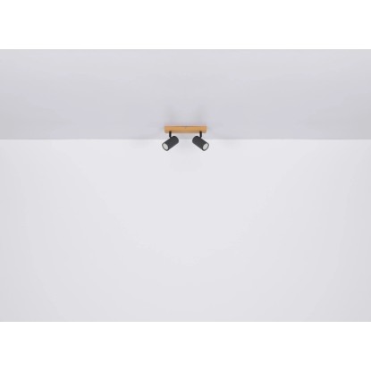 Globo Stenska svetilka Robby 1-plamenska grafit temna 70 x 440 mm