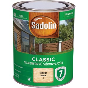 Sadolin Barva za les Classic brezbarvna 750 ml