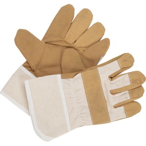 Delovne rokavice rjava-bež velikost 8