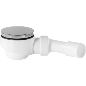 Komplet za odtok za tuš kad Ø 44,8 mm (G 1 1/2) Bela