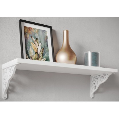 OBI Konzola Baroque bela mat 200 mm x 180 mm