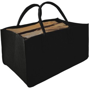 Torba za shranjevanje iz filca zložljiva črna