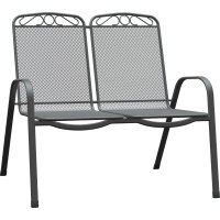 Vrtna klop Sacramento 2-sedežna 98 cm x 101 cm x 70 cm jeklena mreža