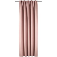 Zavesa z zankami Rozé barve 245 cm x 135 cm