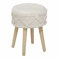 Boltze Stolček Dali 41 cm x 34 cm x 41 cm kremna