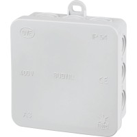 Razdelilna doza nadometna 85 mm x 85 mm siva IP54