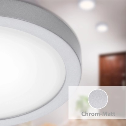 Briloner LED stropna in stenska svetilka Fire mat krom nevtralna bela svetloba
