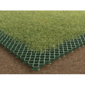 ACO Rešetka za trato umetna masa 58 cm x 39 cm zelena