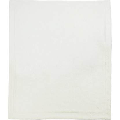 Odeja iz flisa Sherpa 150 cm x 200 cm Temno siva