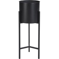 Stojalo za cvetlične lonce črna 50 cm