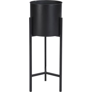 Stojalo za cvetlične lonce črna 50 cm