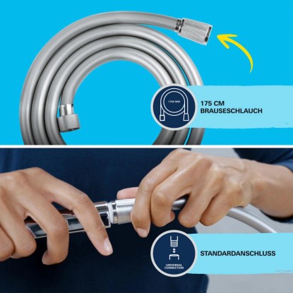 Grohe Komplet stenskega nosilca Vitalio Start 110 2 vrsti curka Rain-Jet
