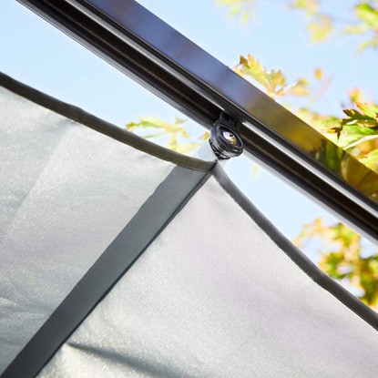 Paviljon Texhoma siv 300 cm x 300 cm