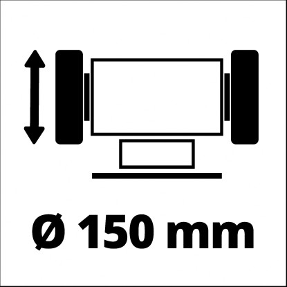 Einhell Dvojni brusilnik TC-BG 150