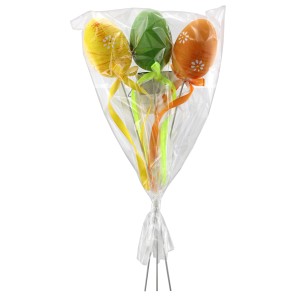 Okrasna jajca za zatikanje 29 cm izbor barv