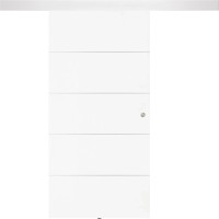Lesena drsna vrata Monviso bela 180 cm x 212 cm
