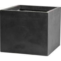 M Collections Korito za rože Cubi 23 cm x 23 cm antracit