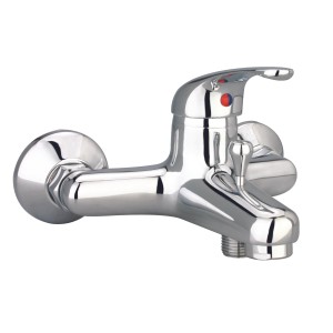 Kromirana enoročna armatura za kad Tirso