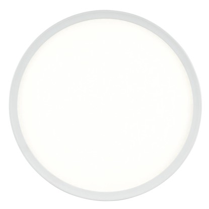 Brilliant Stropna LED-svetilka Velion bela Ø 29,3 cm