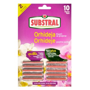 Substral Palčke za gnojenje orhidej 10 kos