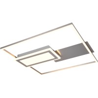 Reality Stropna LED-svetilka Spiro 53 cm x 45 cm x 50 cm nikelj mat