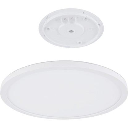 Globo LED-stropna svetilka Sapana Ø 29,4 cm Bela