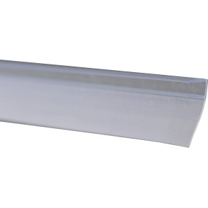 Navpično zaključno tesnilo za vrata 2 v kompletu Debelina stekla 4 mm