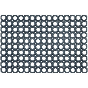 ASTRA Kolekcija predpražnik Guma Quadro light 40 cm x 60 cm