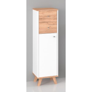 Astor Kopalniška omarica Sven beli hrast 30 cm FSC®