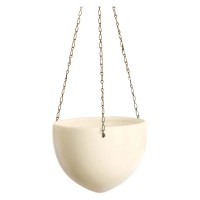 Scheurich Viseč okrasni lonček 845 Ø 22 cm kremne barve