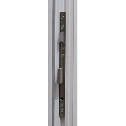 PVC stranska vhodna vrata K 301 bela 98 cm x 198 cm desno
