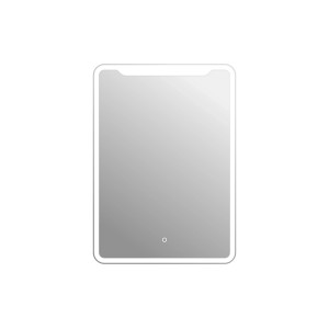 Kristall-Form Osvetljeno ogledalo Sorrent LED 50 mm x 70 mm