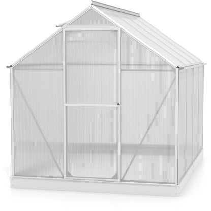 Vitavia rastlinjak Triton 5000 HKP 6 mm Aluminijasto-prazen 5 m² s temeljem